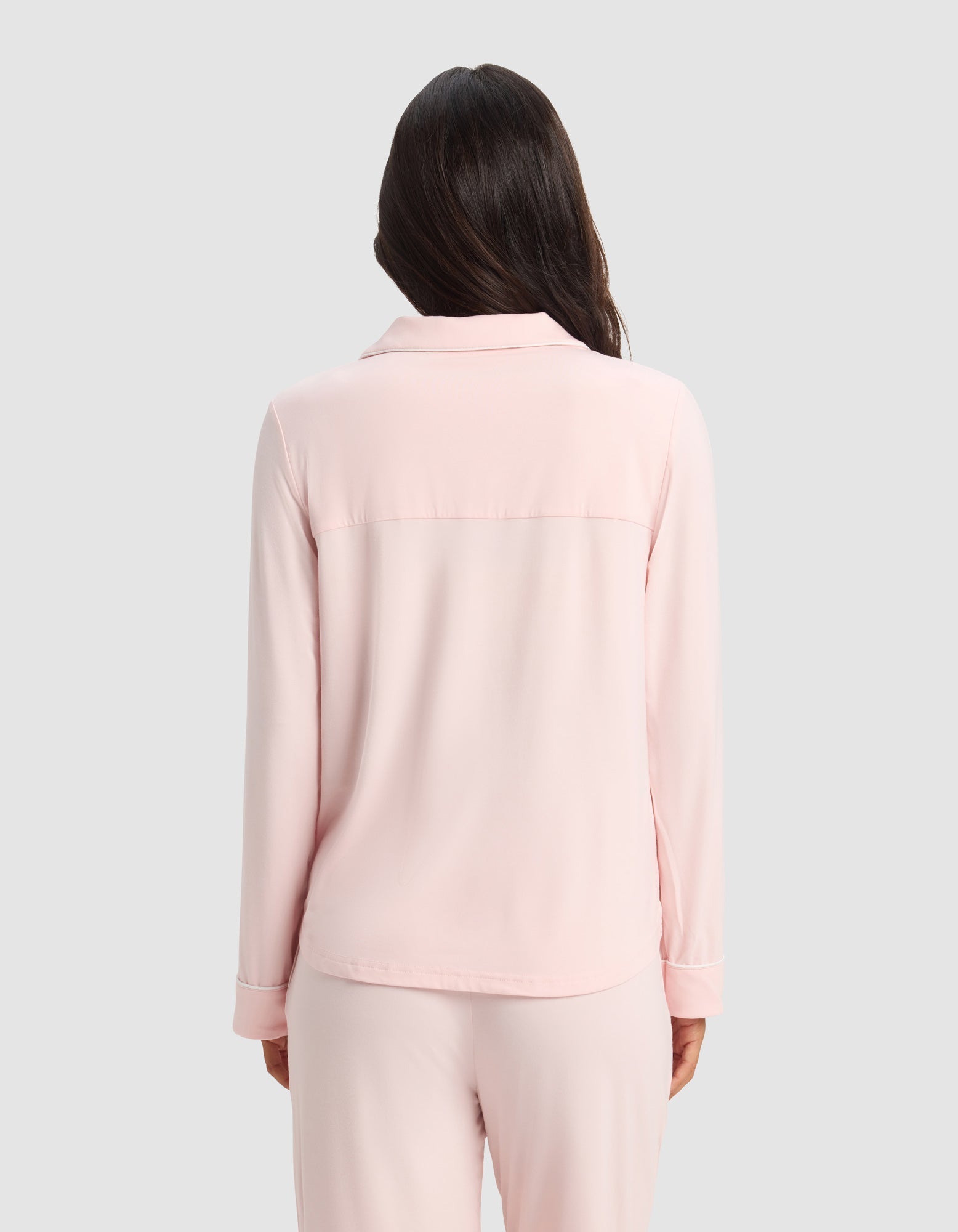 Women's Bamboo Stretch-Knit Long Sleeve Pajama Set