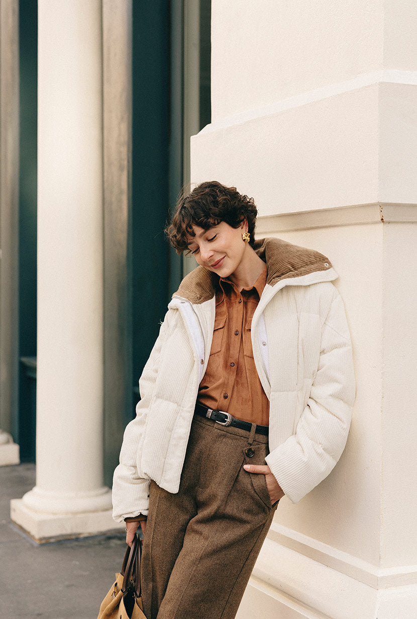 Reign Wool Pants - Hazelnut